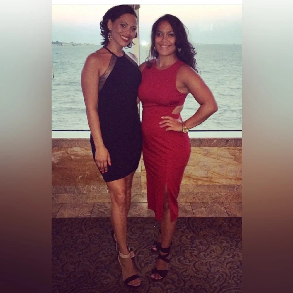 Forever 21 Red Sleeveless Midi Dress - Picture 4 of 4